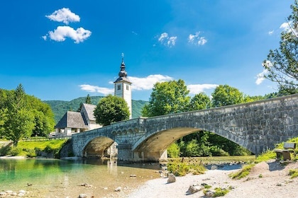 Lake Bled och Bohinj med Vintgar Gorge ingår