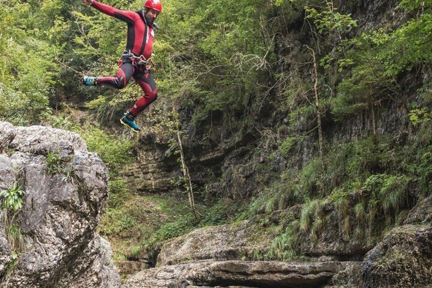 Canyoning Adventure in the Salzkammergut from Salzburg