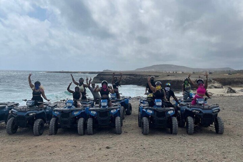 ATV Off Road Tour and Cave Pool Swimming 