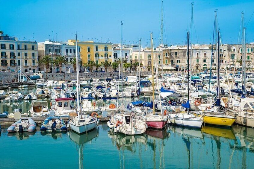 Trani, Wine Tasting, and Castel Del Monte tour from Bari or Ostuni