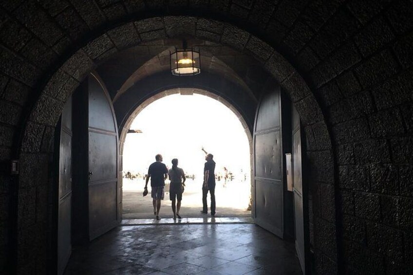 tunnel at eagle's nest