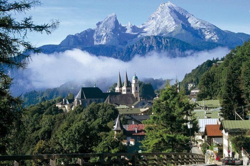 The village of Berchtesgaden