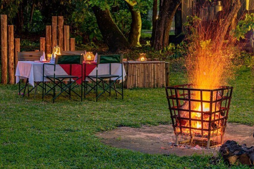 Boma Dinners at Gecko Lodge
