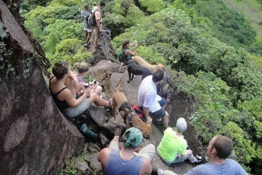 Atop Mt. Liamuiga