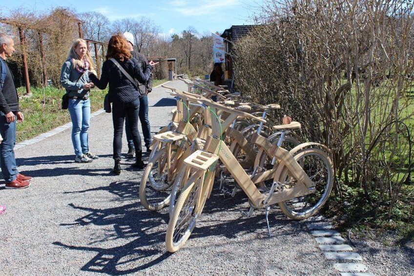 The Wooden Bicycle Tour in Stockholm