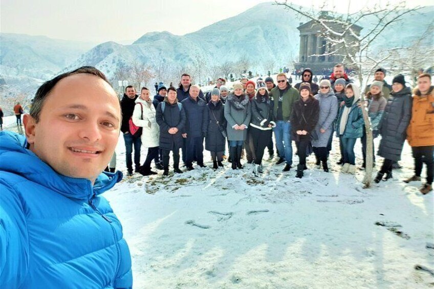 Group Tour: Garni Temple, Geghard, and Lavash Baking from Yerevan