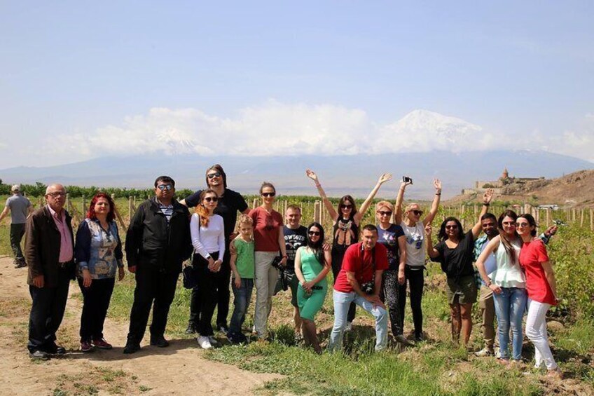 Group Tour: Shaki, Devil's bridge, Tatev-ropeway, Hin Areni winery