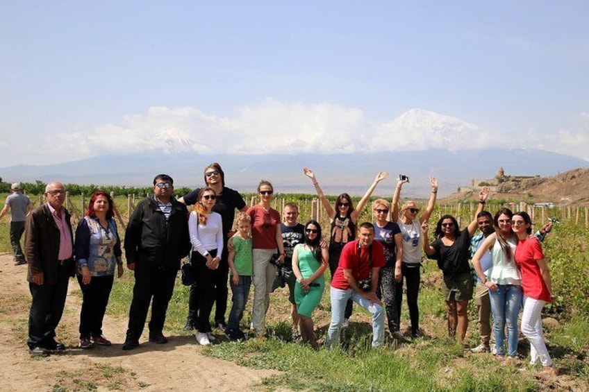 Group Tour: Shaki, Devil's bridge, Tatev-ropeway, Hin Areni winery