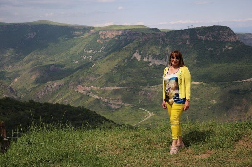 Group Tour: Shaki, Devil's bridge, Tatev-ropeway, Hin Areni winery