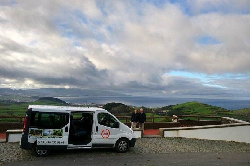 FD VAN Furnas Tour with lunch from Ponta Delgada