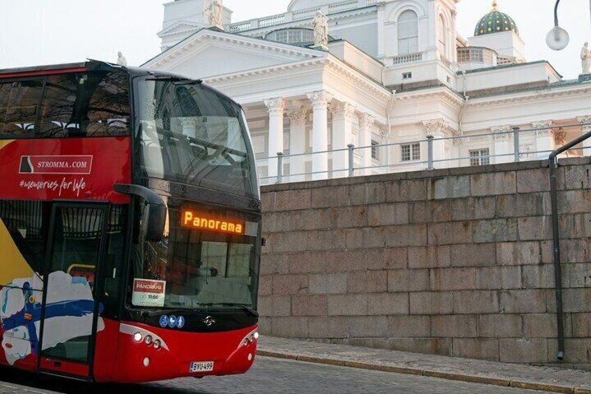 Helsinki Panorama Sightseeing Audio-Guided Bus Tour