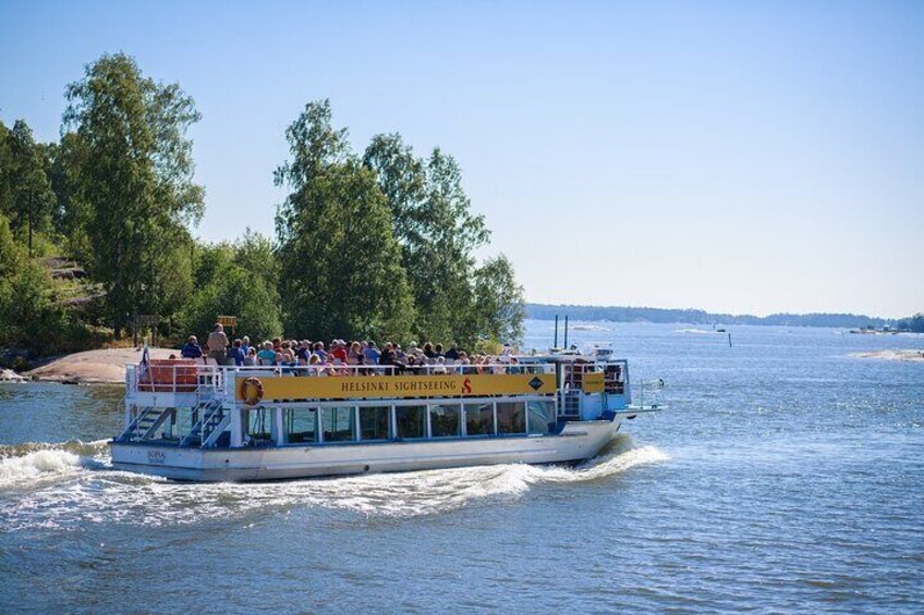 Free City Highlights, 90min archipelago cruise (JUNE-AUG)