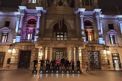 Recorrido en segway en Valencia por la noche