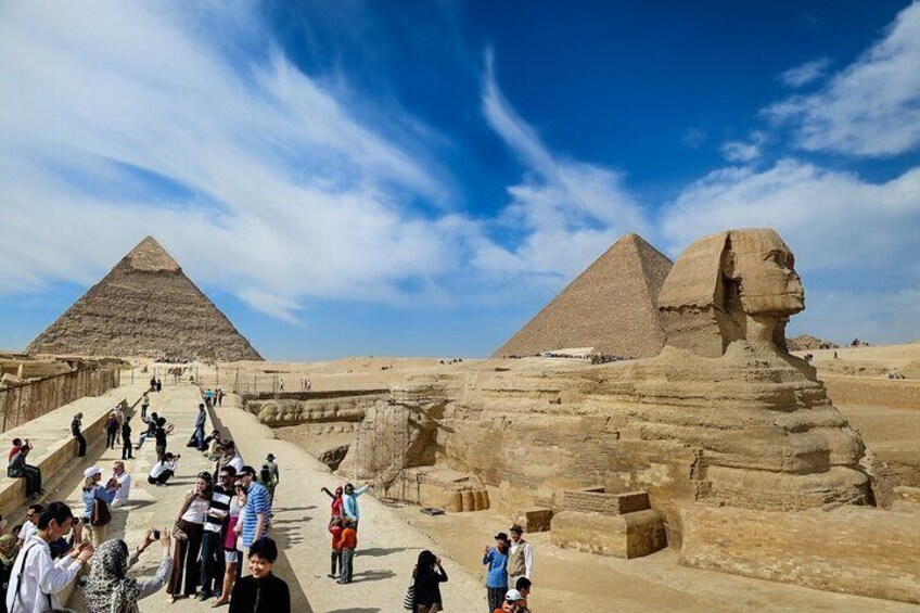 All Inclusive Tour Visit Giza Pyramid With Quad Bike And Camel Ride