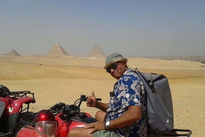 ATV around the Giza Pyramids 