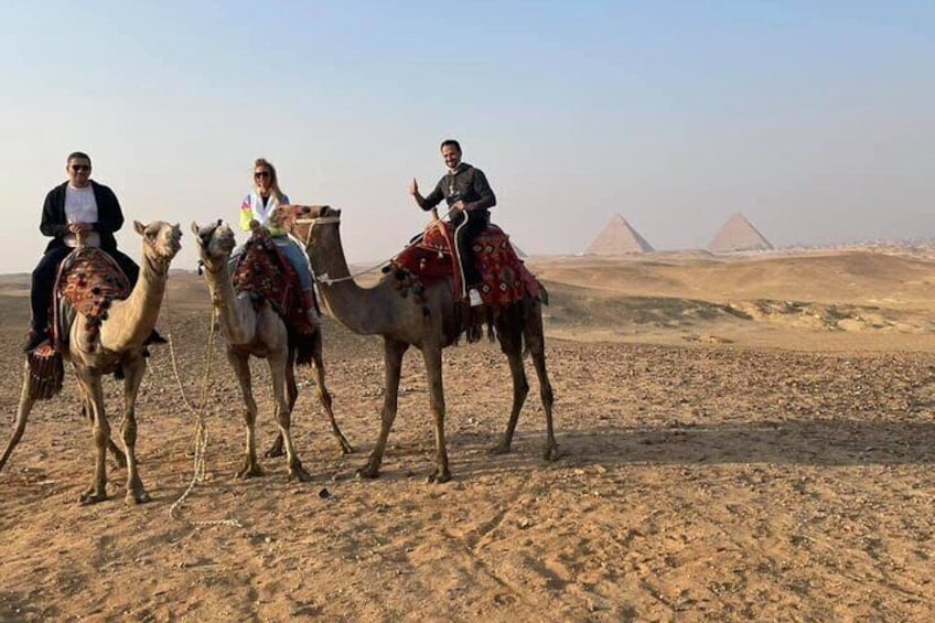 Quad Bike at Giza Pyramids and Camel Ride Tour