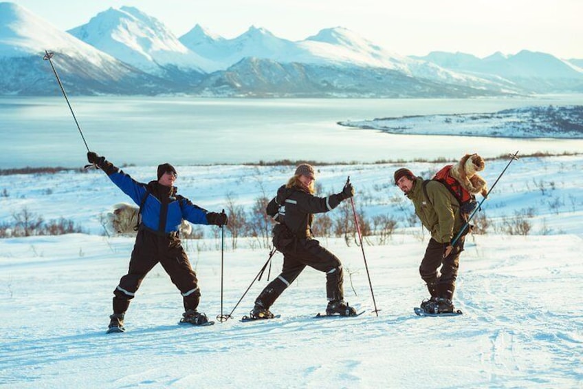 Tromso Guided Snowshoe Trip