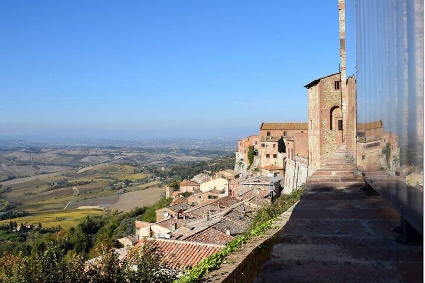 Valdorcia: Montalcino and Montepulciano scenery in the world