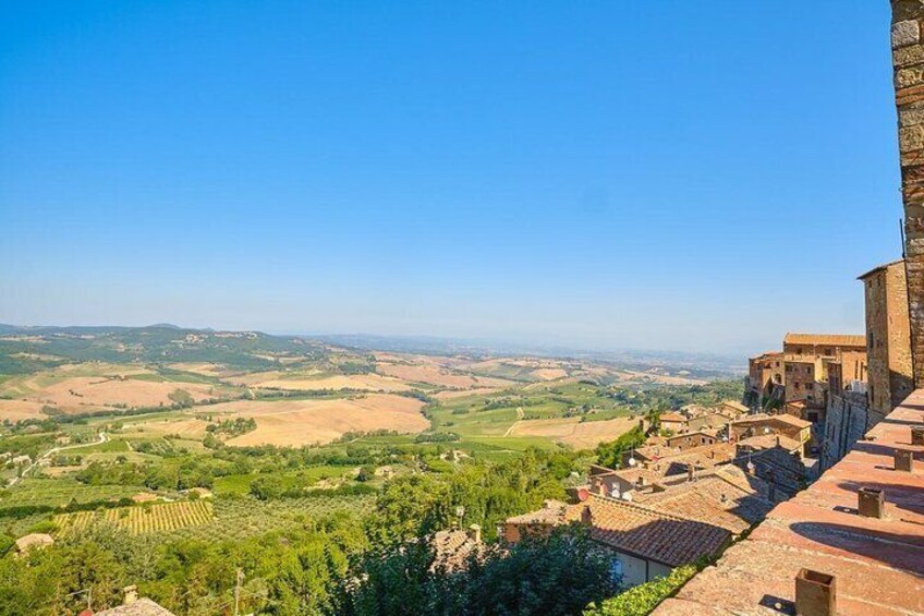 Valdorcia: Montalcino and Montepulciano scenery in the world