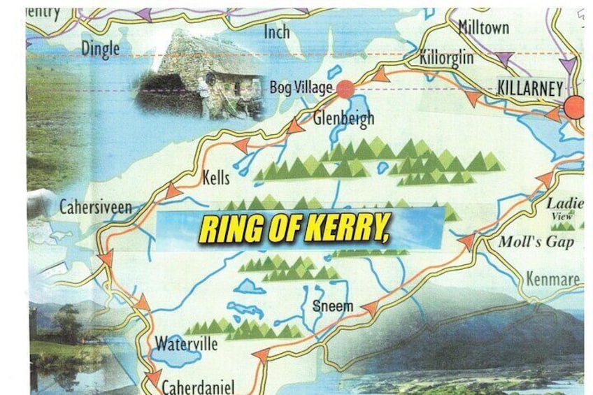The Ring of Kerry Day Trip including Killarney Lakes and National Park