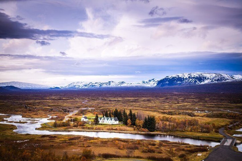 Thingvellir during winter