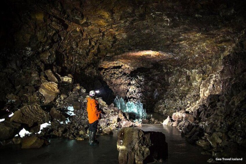 Lava Tube Ice Cave Lofthellir