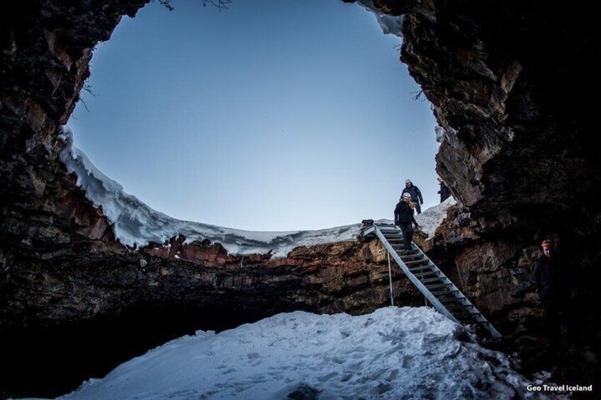 Lava Tube Ice Cave Lofthellir