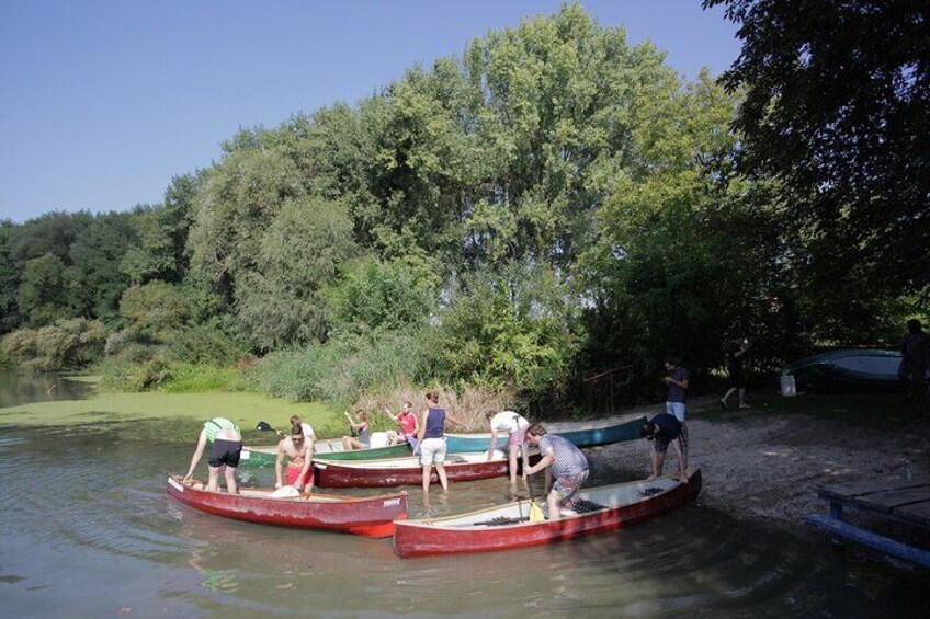 4-hours tour Rafting from Hainburg to Bratislava