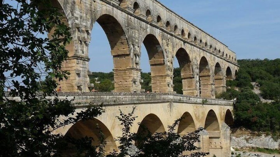 Saint Remy, Les Baux and Pont du Gard by Minivan