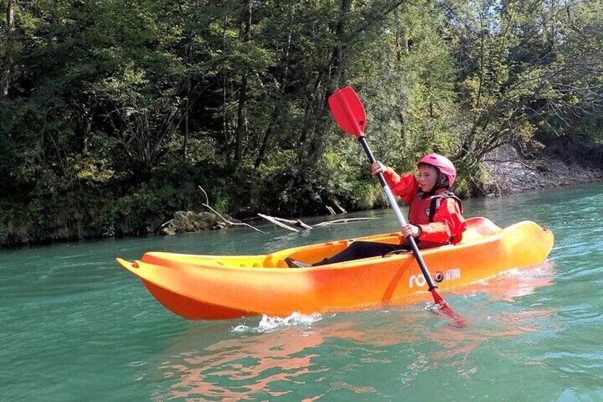 Kayaking in Bled