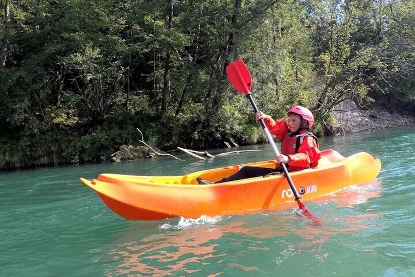 Kayaking in Bled