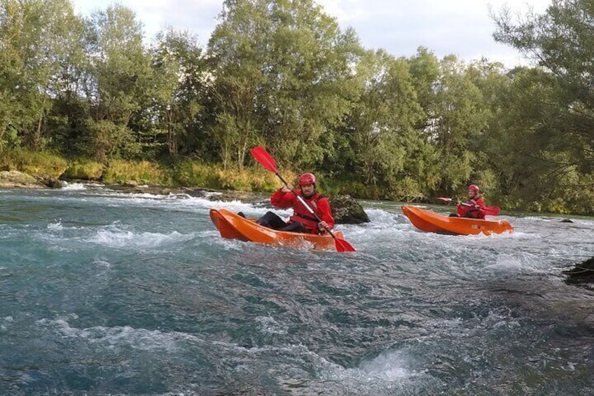 Kayaking in Bled