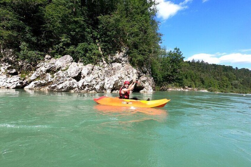 Kayaking in Bled