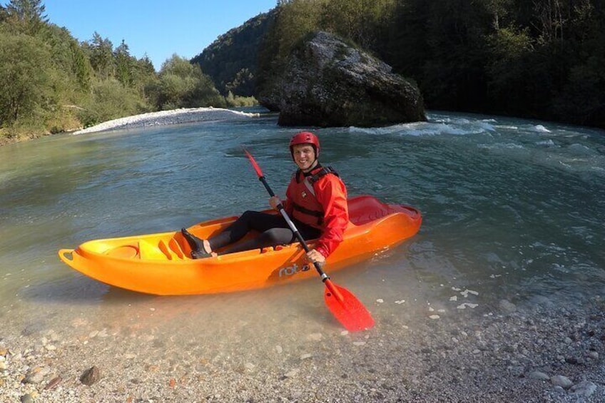 Kayaking in Bled