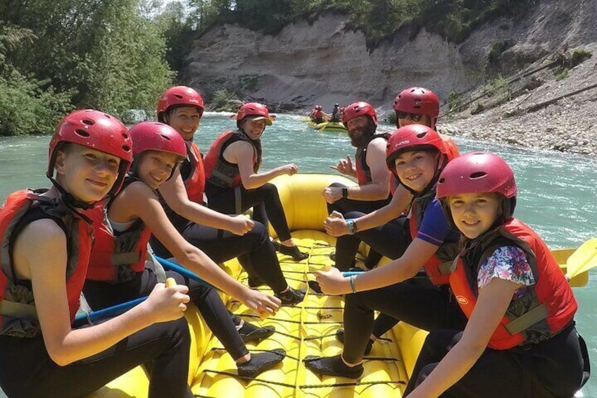 Rafting in Bled