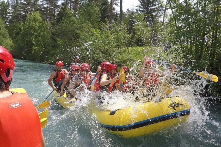 Rafting in Bled