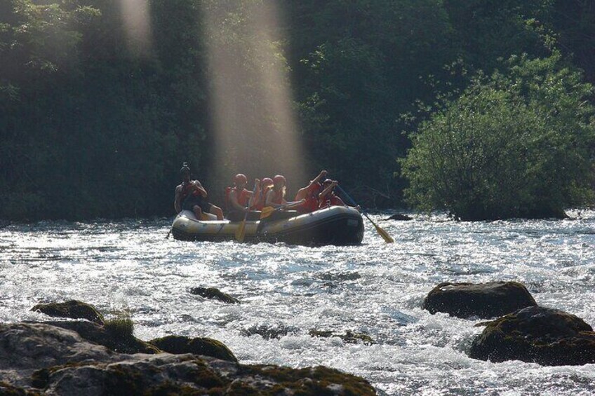 Rafting in Bled