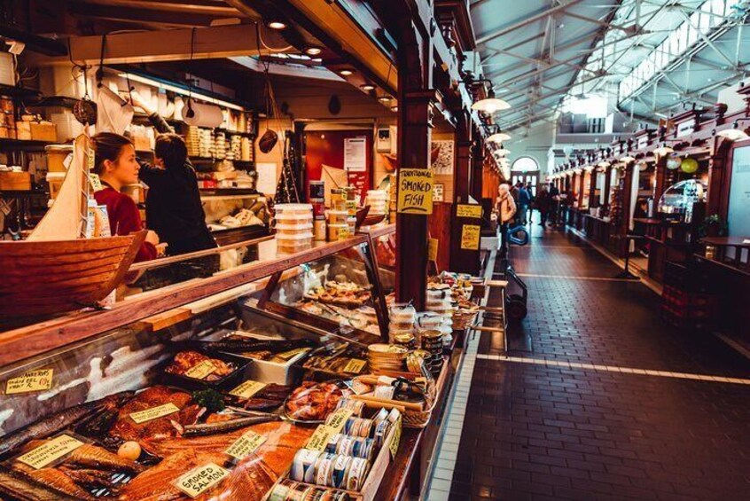 The Old Market Hall from inside