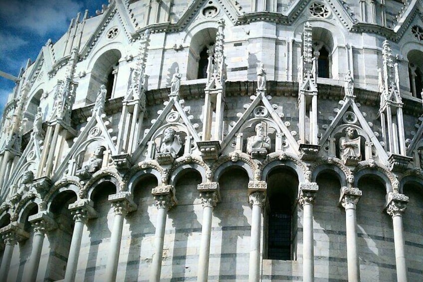 Baptistery details