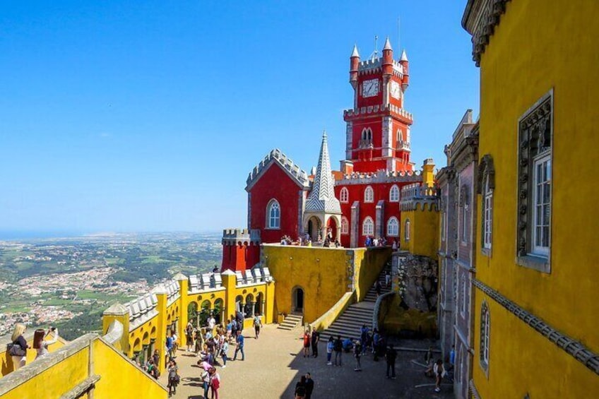 Sintra, Pena Palace, Cabo da Roca Coast & Cascais Full Day Tour