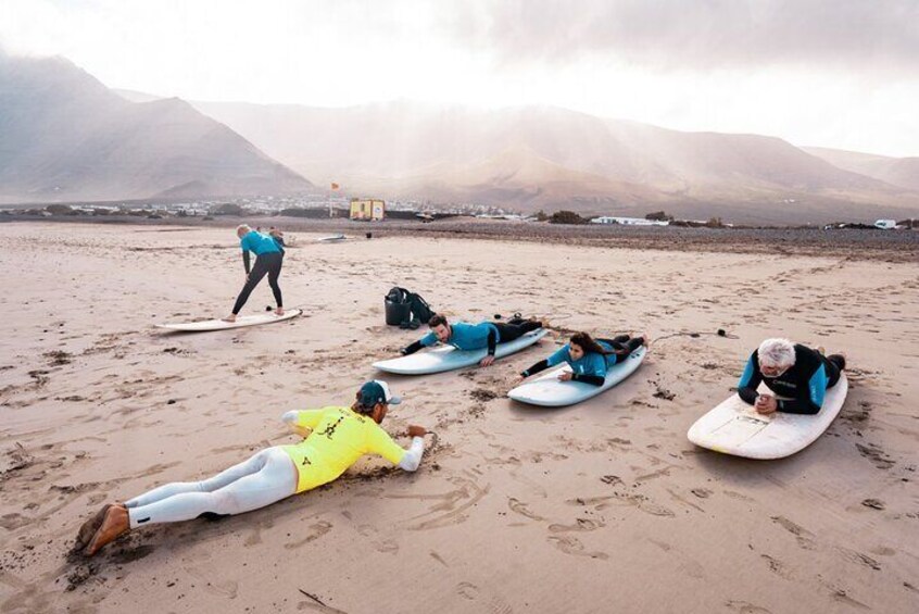 Lanzarote Surfing Session