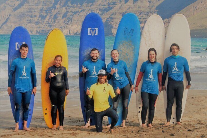 Lanzarote Surfing Session