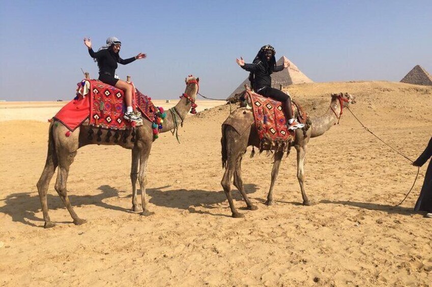 VIP Private Tour Giza Pyramids,Sphinx,Lunch&Camel,Pyramid Inside