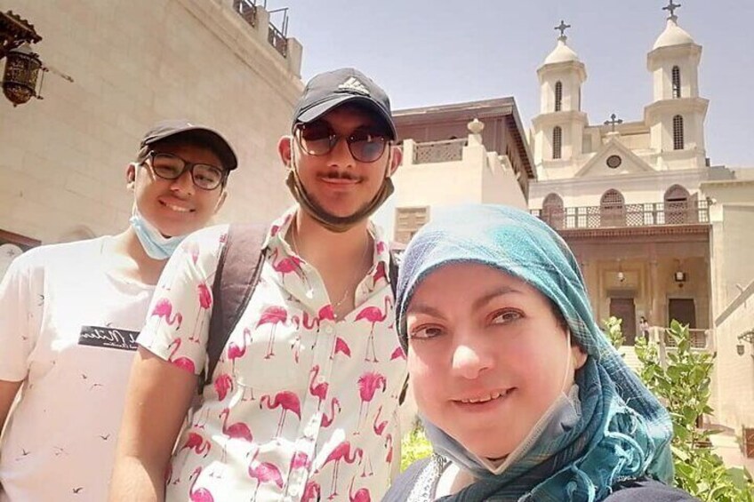 4-hours private Tour to Islamic Mosque and Coptic Cairo