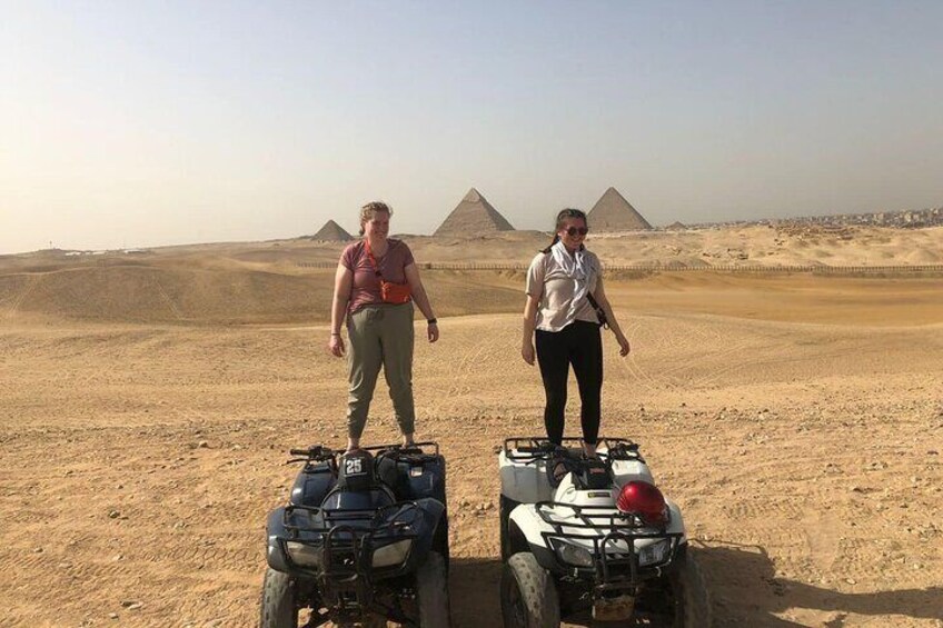 1 Hour Desert Safari By ATV Quad Bike around Giza Pyramids