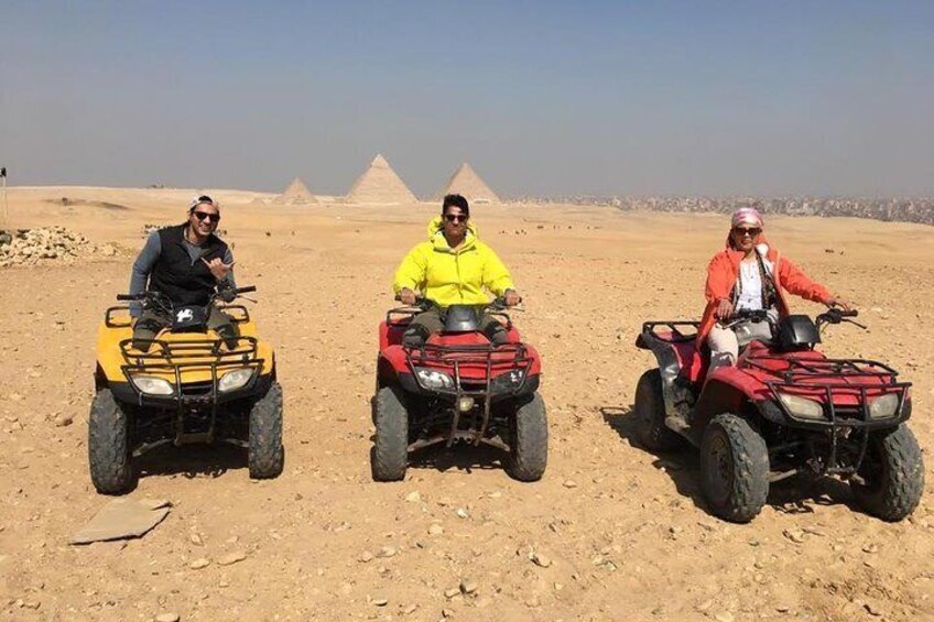 1 Hour Quad Bike Excursion at the Complex of Giza Pyramids