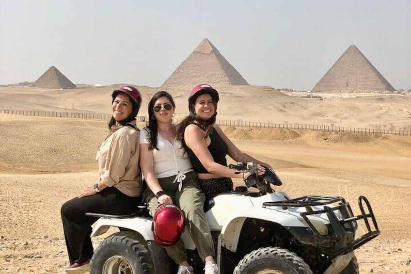 1 Hour Desert Safari By ATV Quad Bike around Giza Pyramids