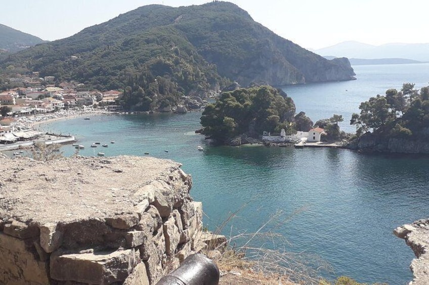 Parga view from fortress