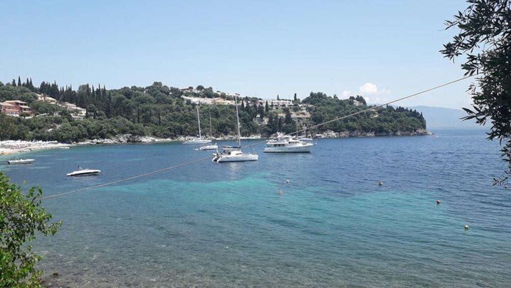 Corfu boat trip, swimming & BBQ