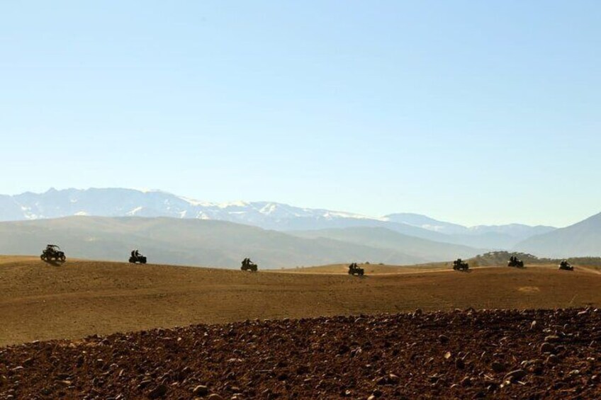 Agafay Desert & Atlas Mountains Quad Biking Tour from Marrakech